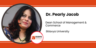 Eklavya University, Dr. Pearly Jacob: Dean School of Management & Commerce Interview